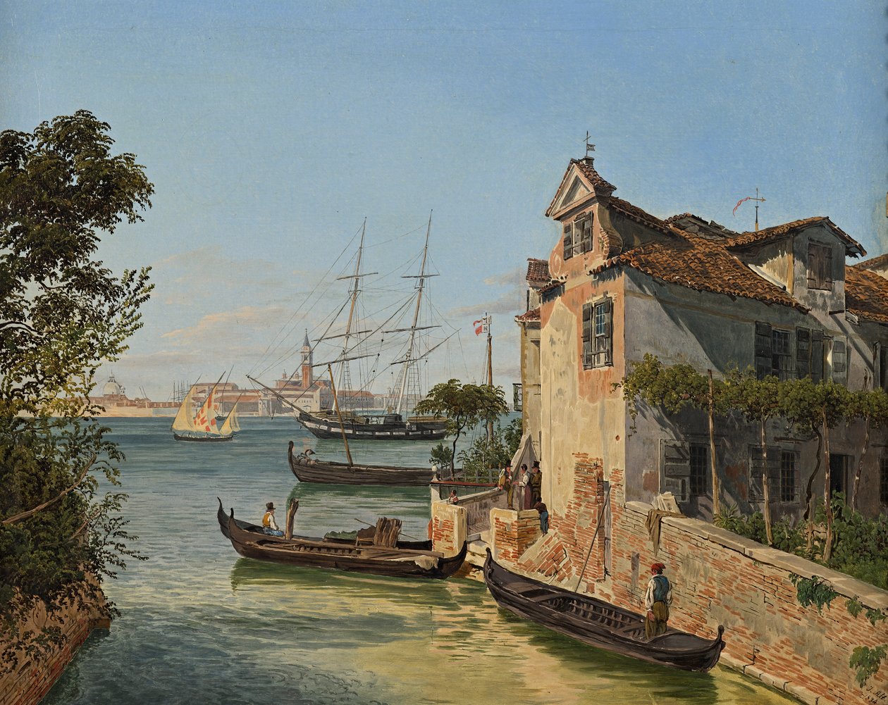 俯瞰文迪希的圣乔治-马焦雷（San Giorgio Maggiore 作者 雅各布·阿特