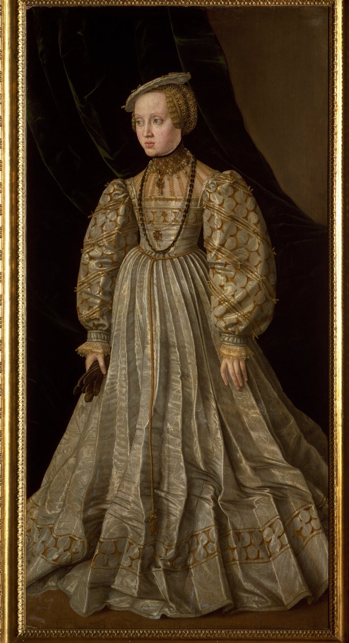 Portrait of Anne of Austria (or Anne of Habsburg) (Painting 作者 雅各布·赛森格