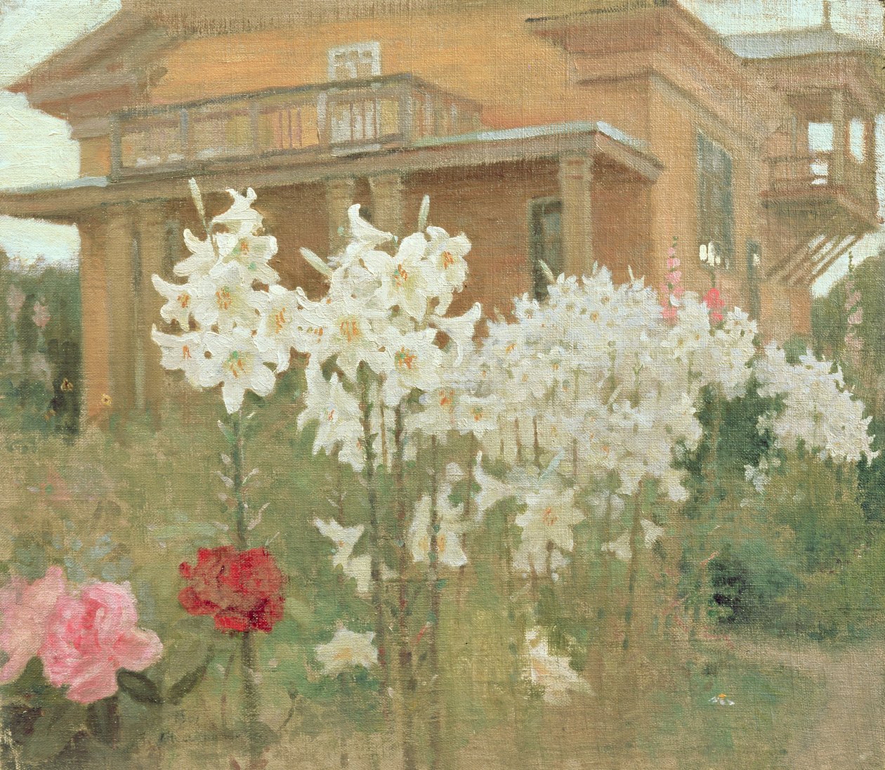 傍晚的百合花 作者 雅科夫·雅科夫列维奇·卡利尼琴科