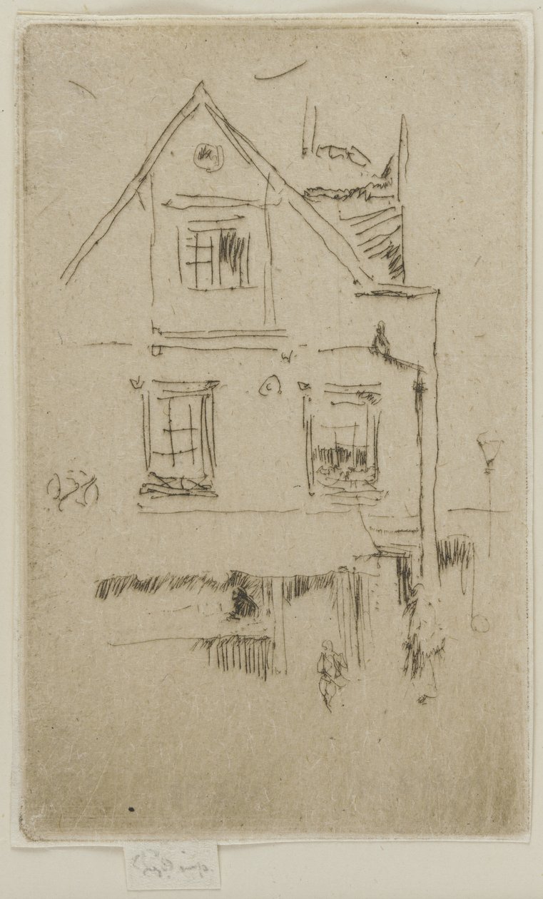 Little Maunder，c.1886-87（纸上蚀刻） 作者 詹姆斯·阿博特·麦克尼尔·惠斯勒