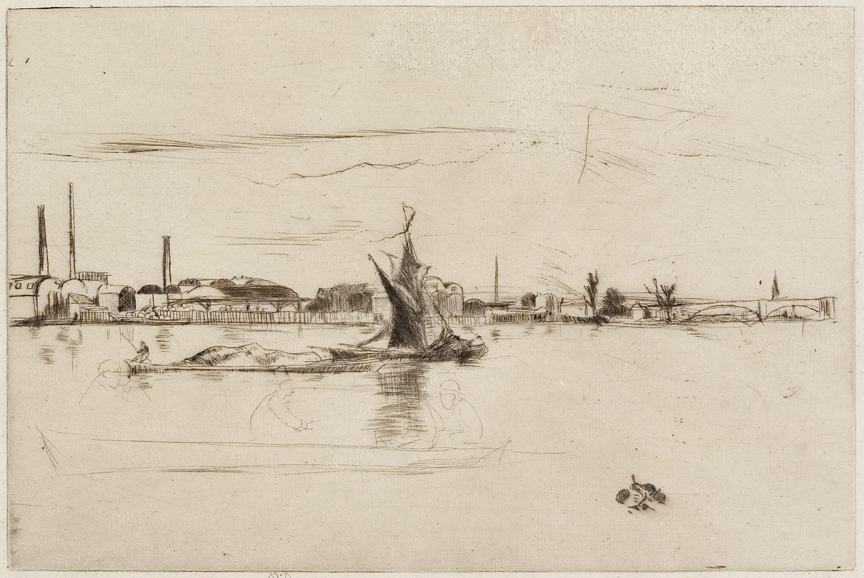 Price的蜡烛作品，1875年 作者 詹姆斯·阿博特·麦克尼尔·惠斯勒