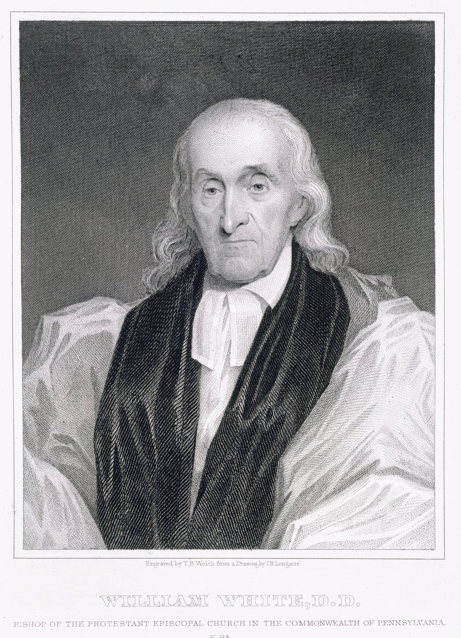 William White（1748-1836），85岁，Thomas B. Welch（1814-74） 作者 詹姆斯·巴顿·朗加尔