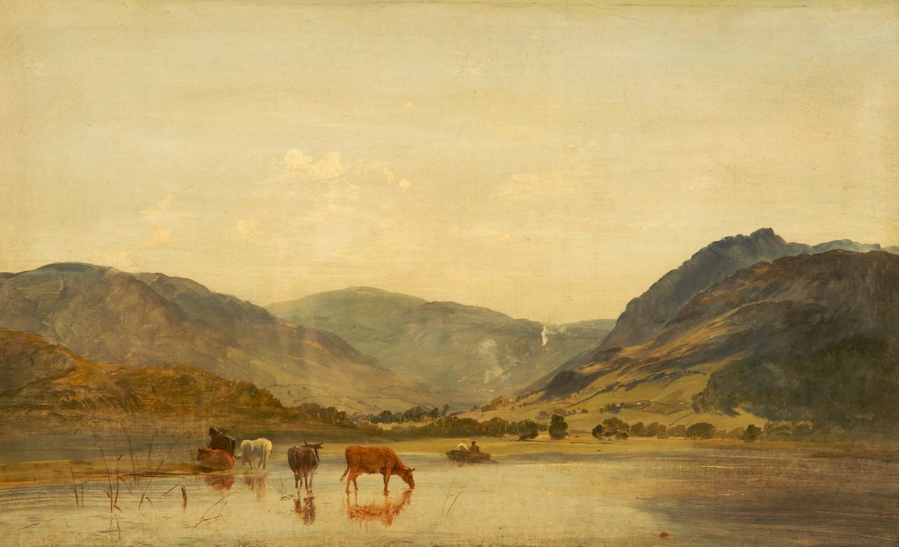 湖景，1860-70 作者 弗朗西斯·丹比