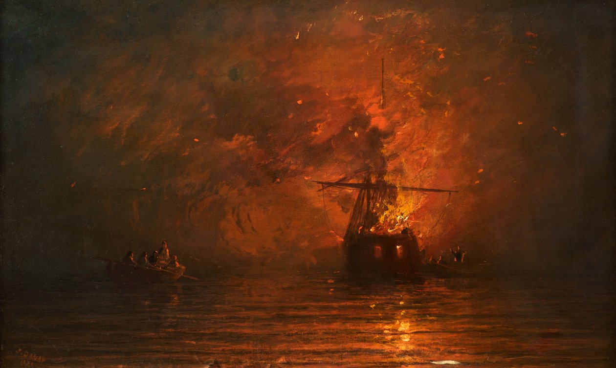 1873年发货 作者 弗朗西斯·丹比