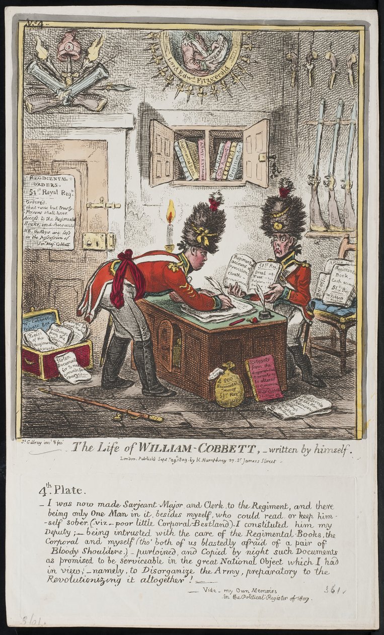 William Cobbett的生平，由他自己写 作者 詹姆斯·吉里