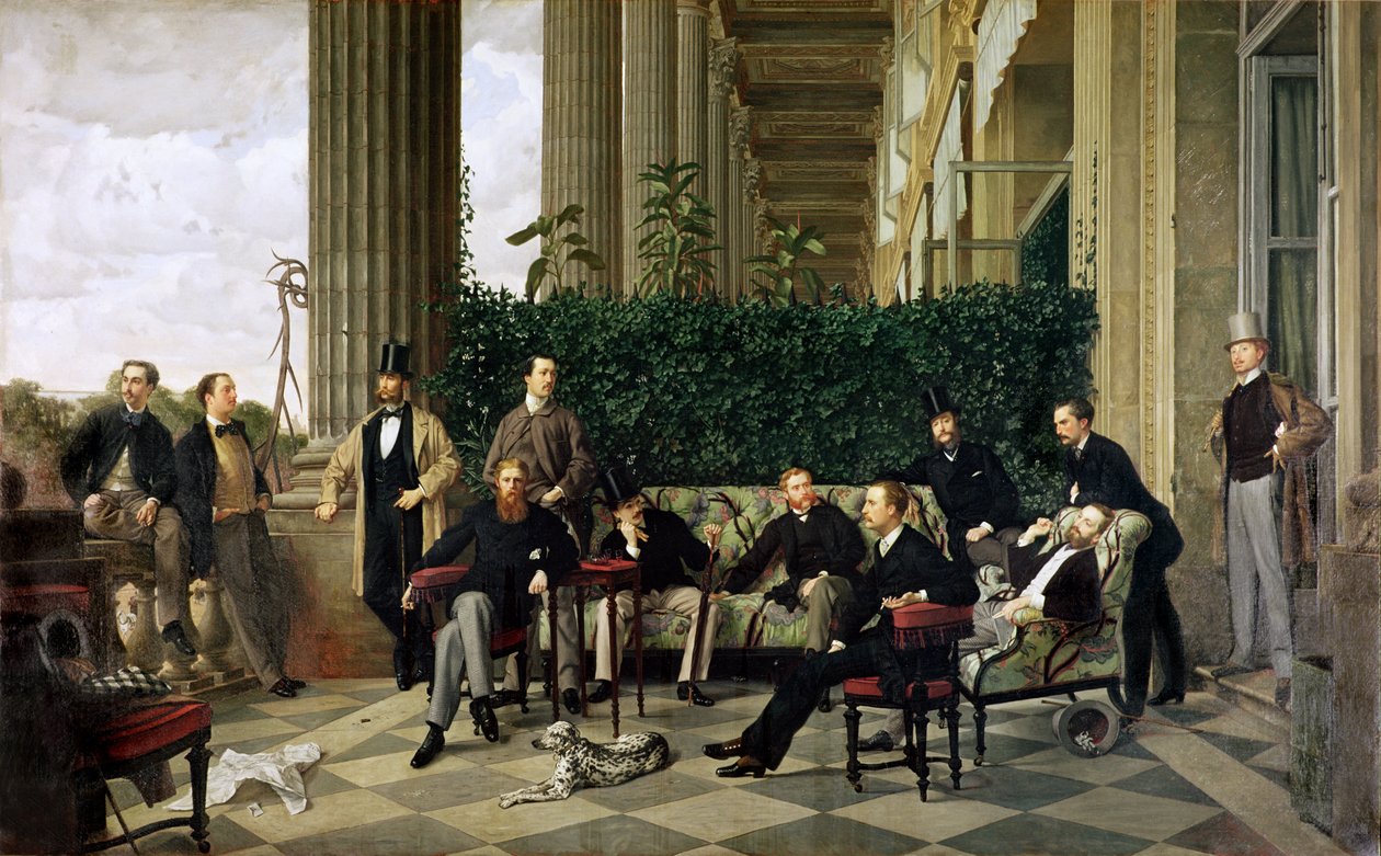 The Roy of Rue Royale，巴黎，1868年 作者 詹姆斯·雅克·约瑟夫·天梭