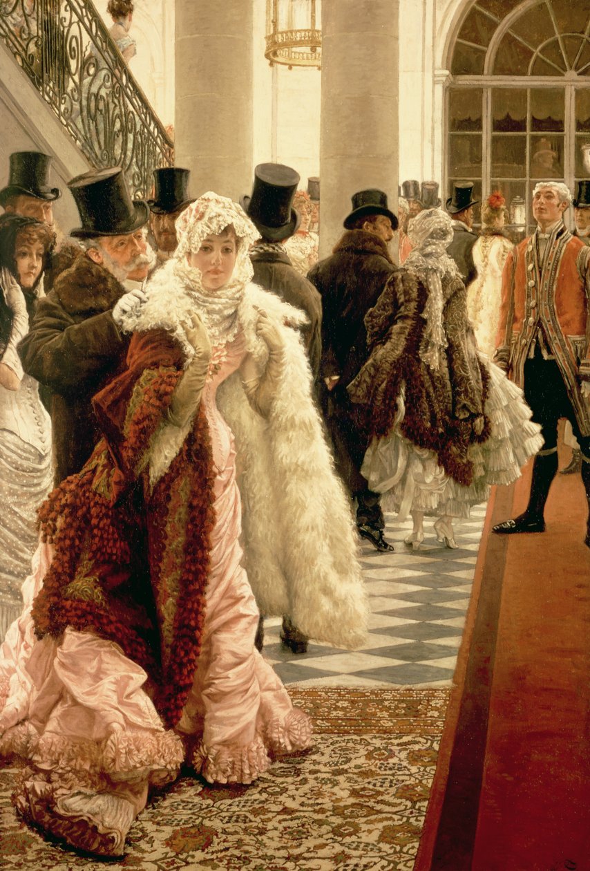 时尚女人（La Mondaine），1883-5 作者 詹姆斯·雅克·约瑟夫·天梭