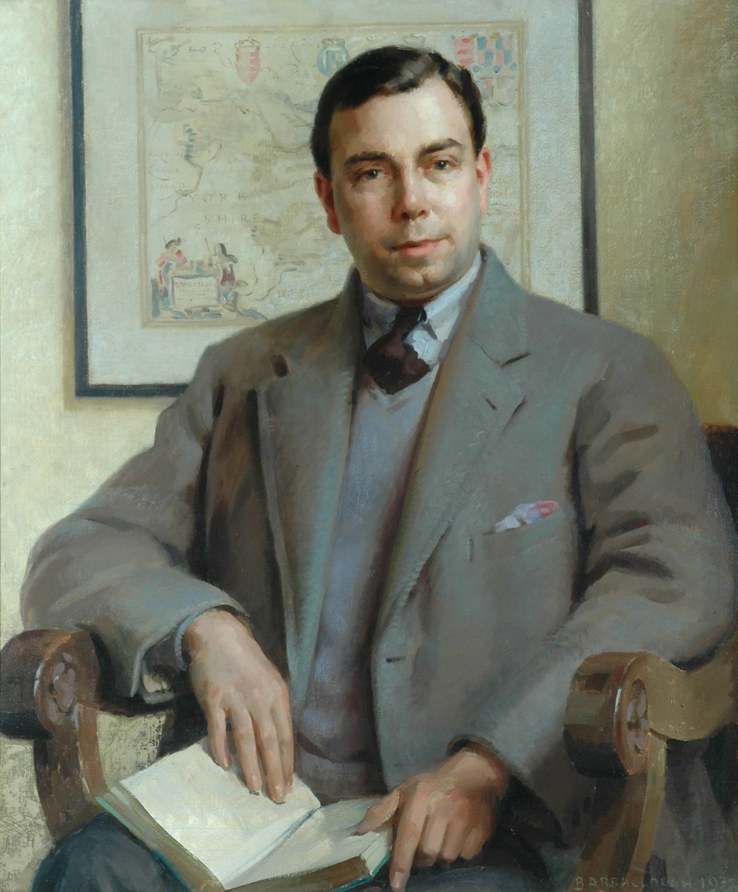 JB Priestley，1932年 作者 詹姆斯·巴拉克拉夫