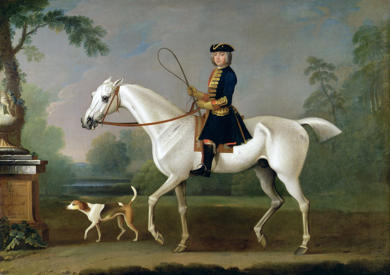 1740年，Roger Burgoyne爵士驾驶&39;Badger&39; 作者 詹姆斯·西摩