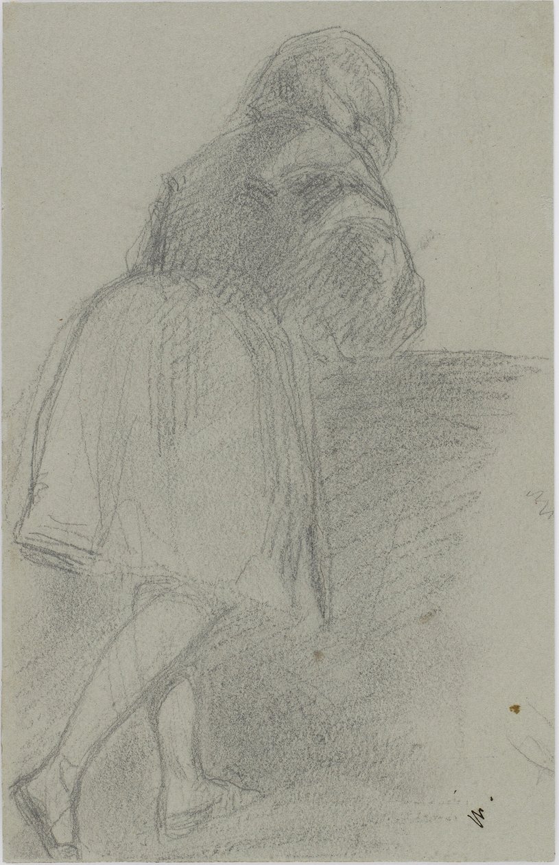 安妮，1858-1859。 作者 詹姆斯·阿博特·麦克尼尔·惠斯勒