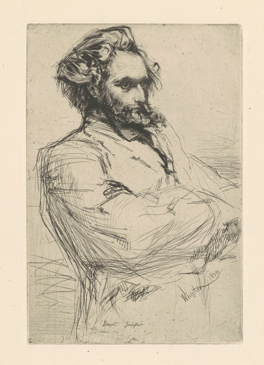 Drouet, 18591879. 作者 詹姆斯·阿博特·麦克尼尔·惠斯勒