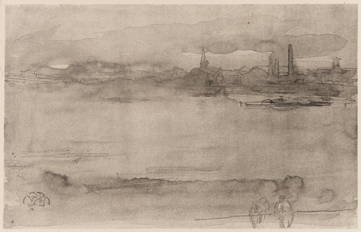 清晨，1878年。 作者 詹姆斯·阿博特·麦克尼尔·惠斯勒