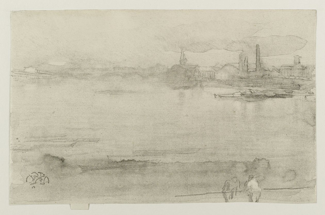 清晨，1878年 作者 詹姆斯·阿博特·麦克尼尔·惠斯勒