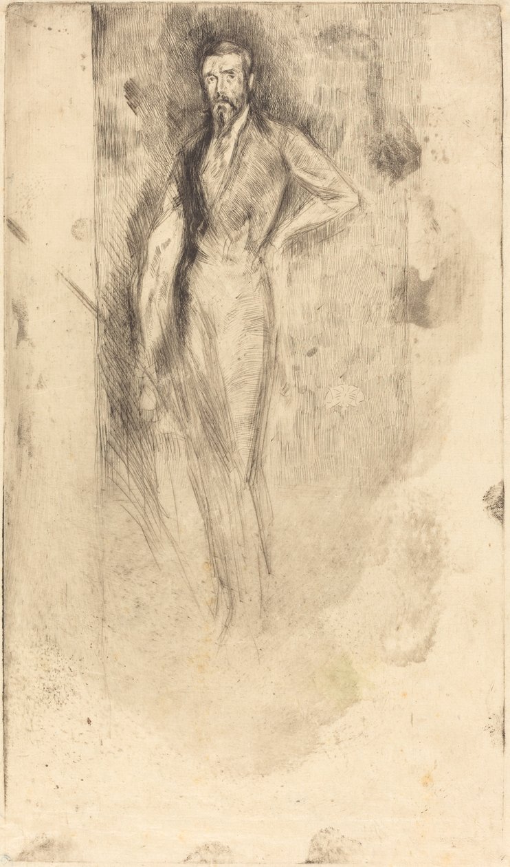 F.R. Leyland, c. 18701873。 作者 詹姆斯·阿博特·麦克尼尔·惠斯勒
