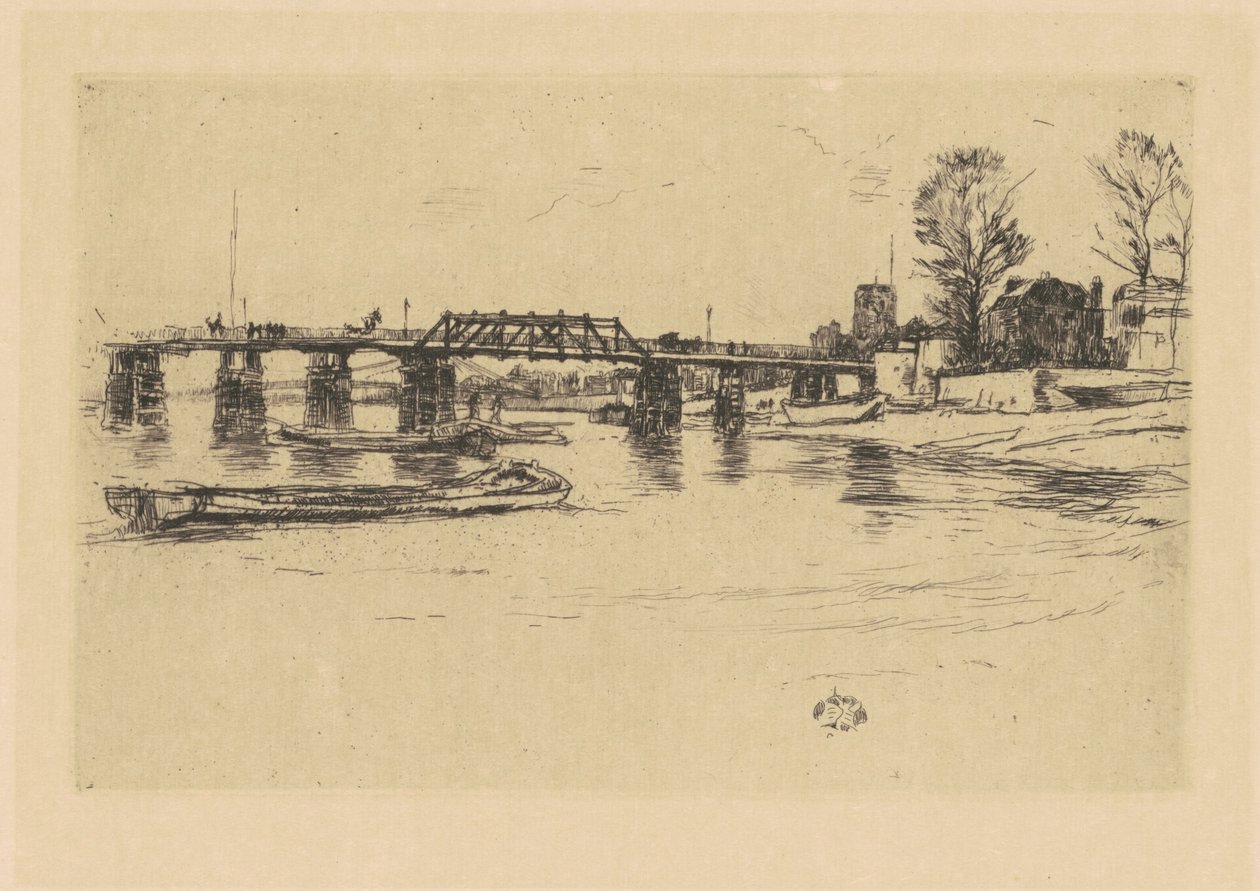 富勒姆，18781879。 作者 詹姆斯·阿博特·麦克尼尔·惠斯勒