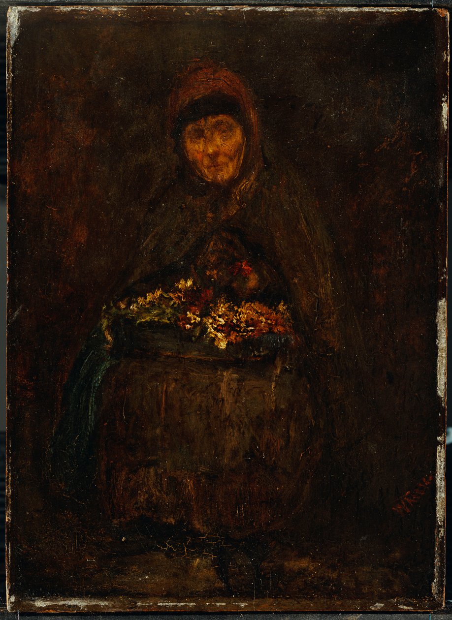 La Mere Gerard，1858-59年 作者 詹姆斯·阿博特·麦克尼尔·惠斯勒