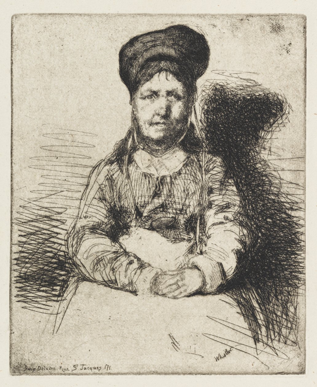 La Rétameuse, 1858年。 作者 詹姆斯·阿博特·麦克尼尔·惠斯勒