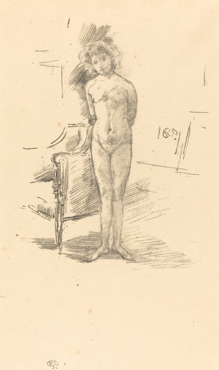 小伦敦模式，1896年。 作者 詹姆斯·阿博特·麦克尼尔·惠斯勒