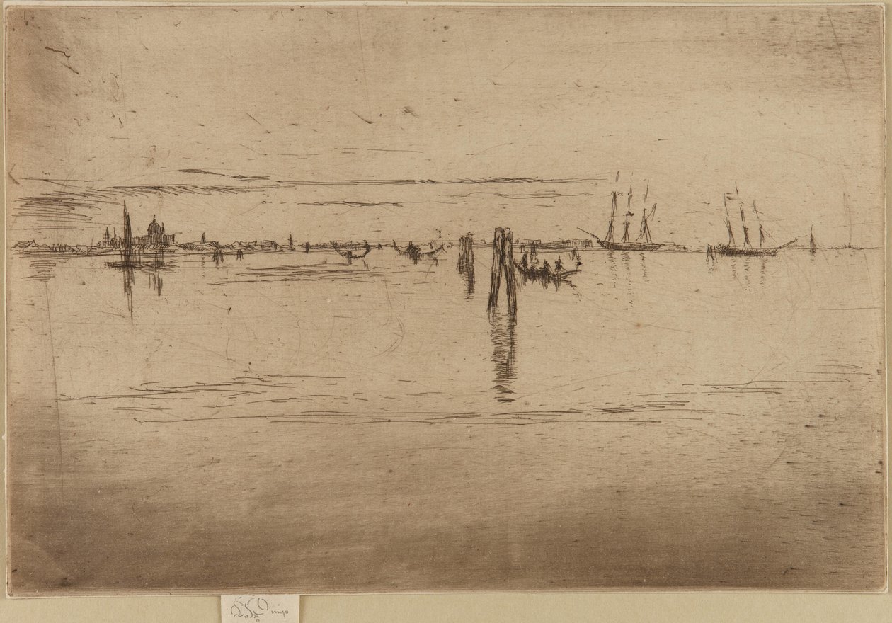 长湖，1879-1880。 作者 詹姆斯·阿博特·麦克尼尔·惠斯勒