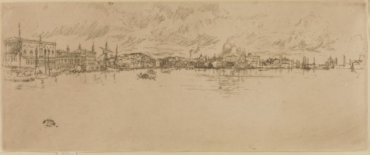 长威尼斯，1879-1880。 作者 詹姆斯·阿博特·麦克尼尔·惠斯勒