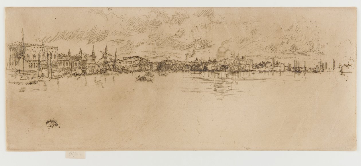 长威尼斯，1879-1880。 作者 詹姆斯·阿博特·麦克尼尔·惠斯勒