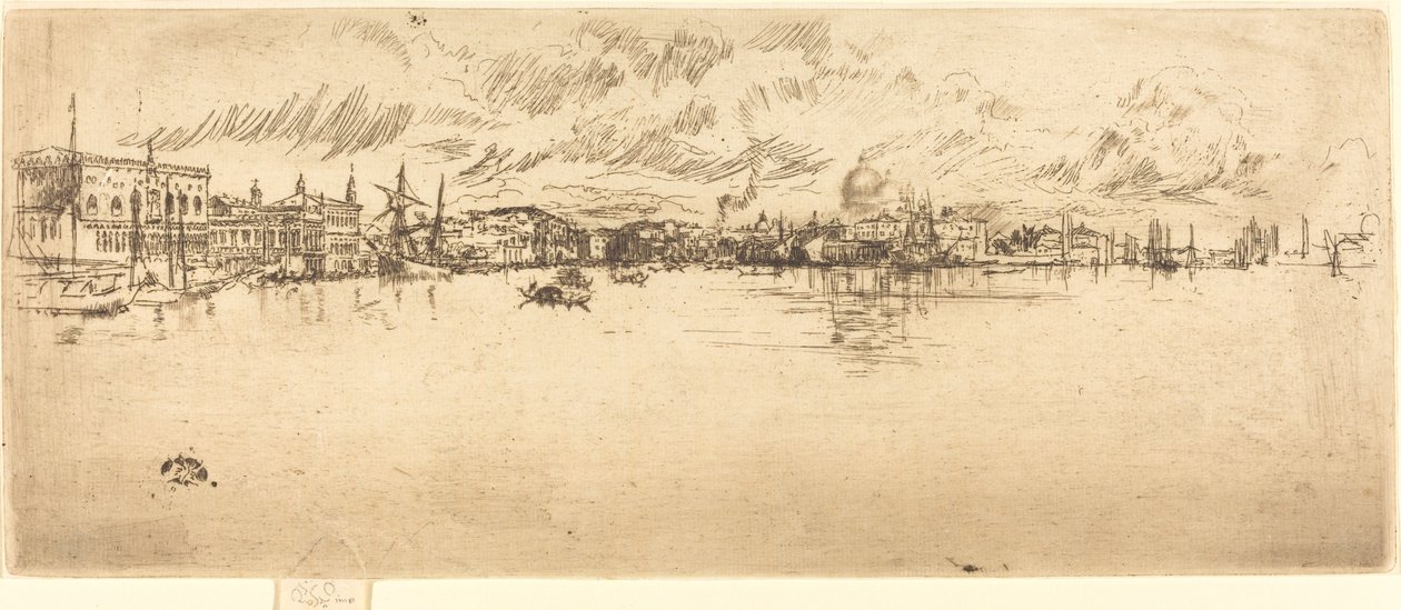 长威尼斯，18791880。 作者 詹姆斯·阿博特·麦克尼尔·惠斯勒
