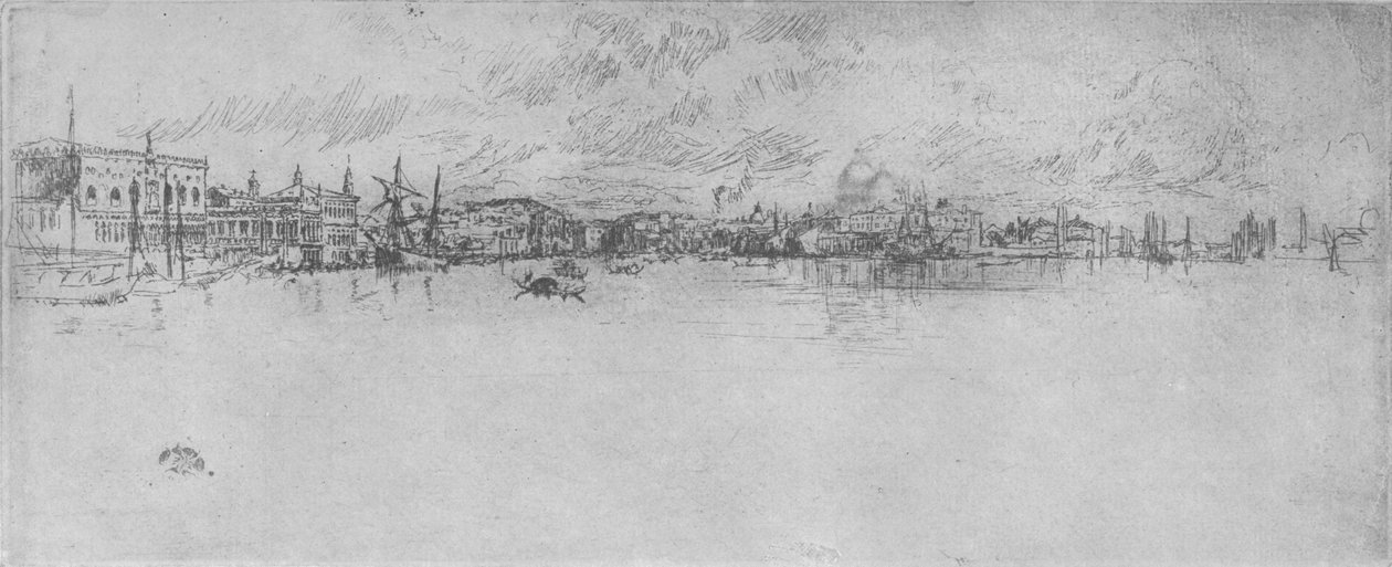 长威尼斯，c1880年，1904年 作者 詹姆斯·阿博特·麦克尼尔·惠斯勒