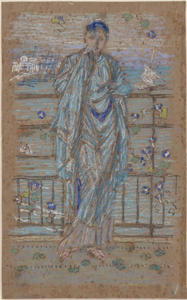 晨曦，1871-1873。 作者 詹姆斯·阿博特·麦克尼尔·惠斯勒