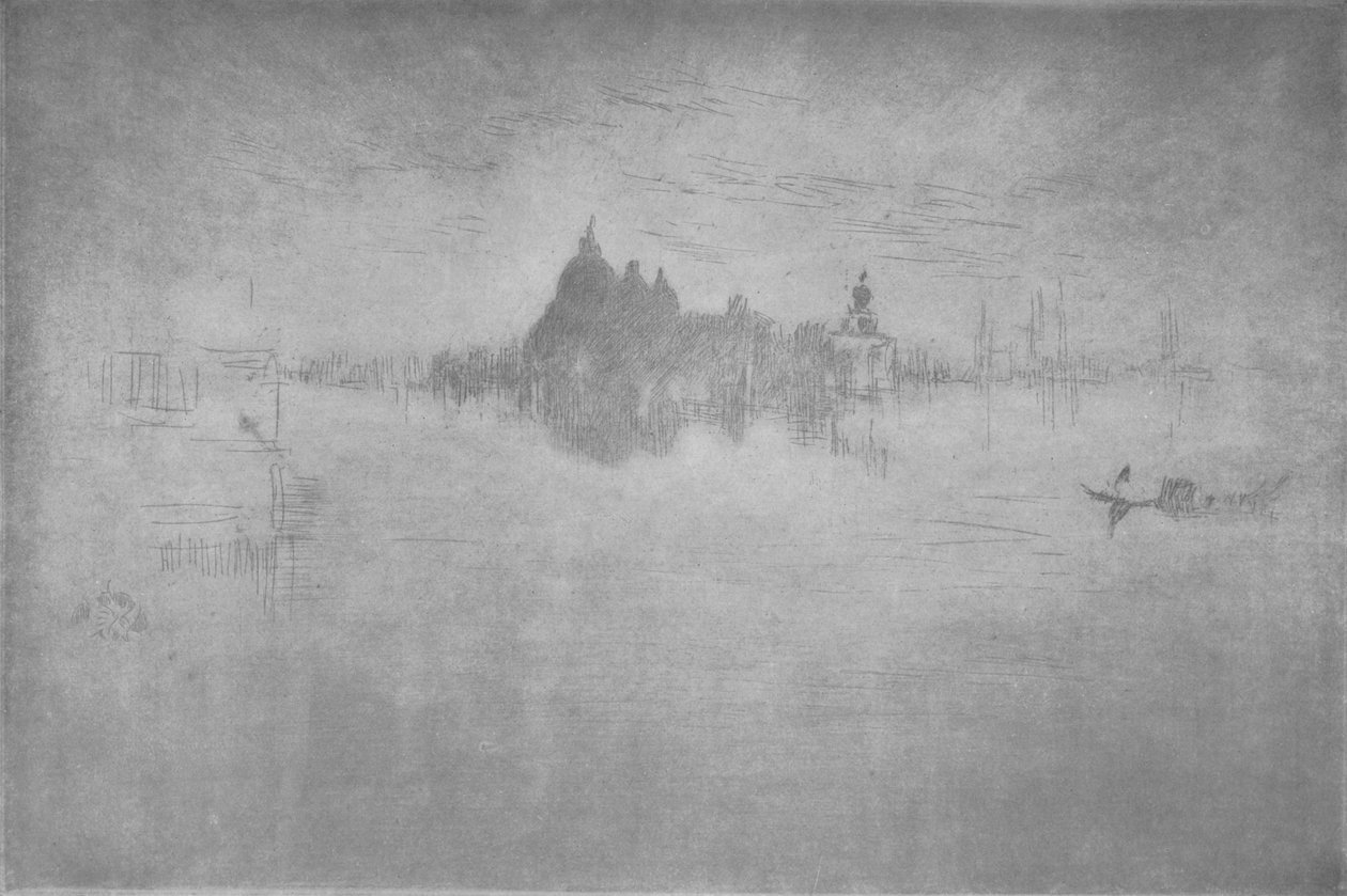 夜曲礼炮，c1879，1904 作者 詹姆斯·阿博特·麦克尼尔·惠斯勒