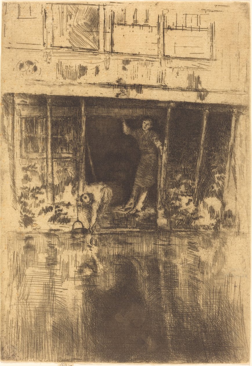 皮埃罗，1889年。 作者 詹姆斯·阿博特·麦克尼尔·惠斯勒