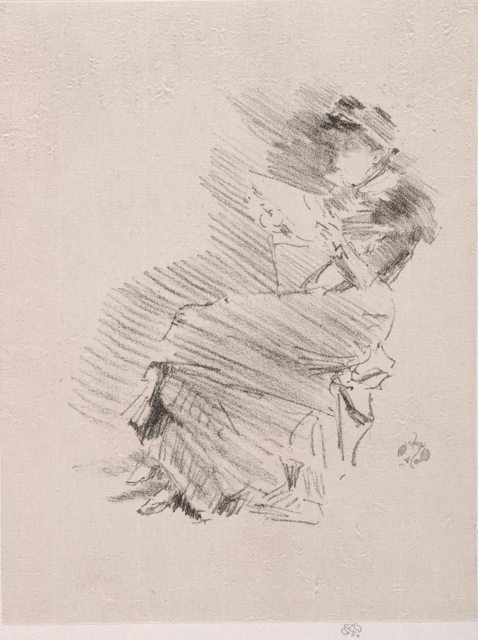 雷丁，1879年。 作者 詹姆斯·阿博特·麦克尼尔·惠斯勒