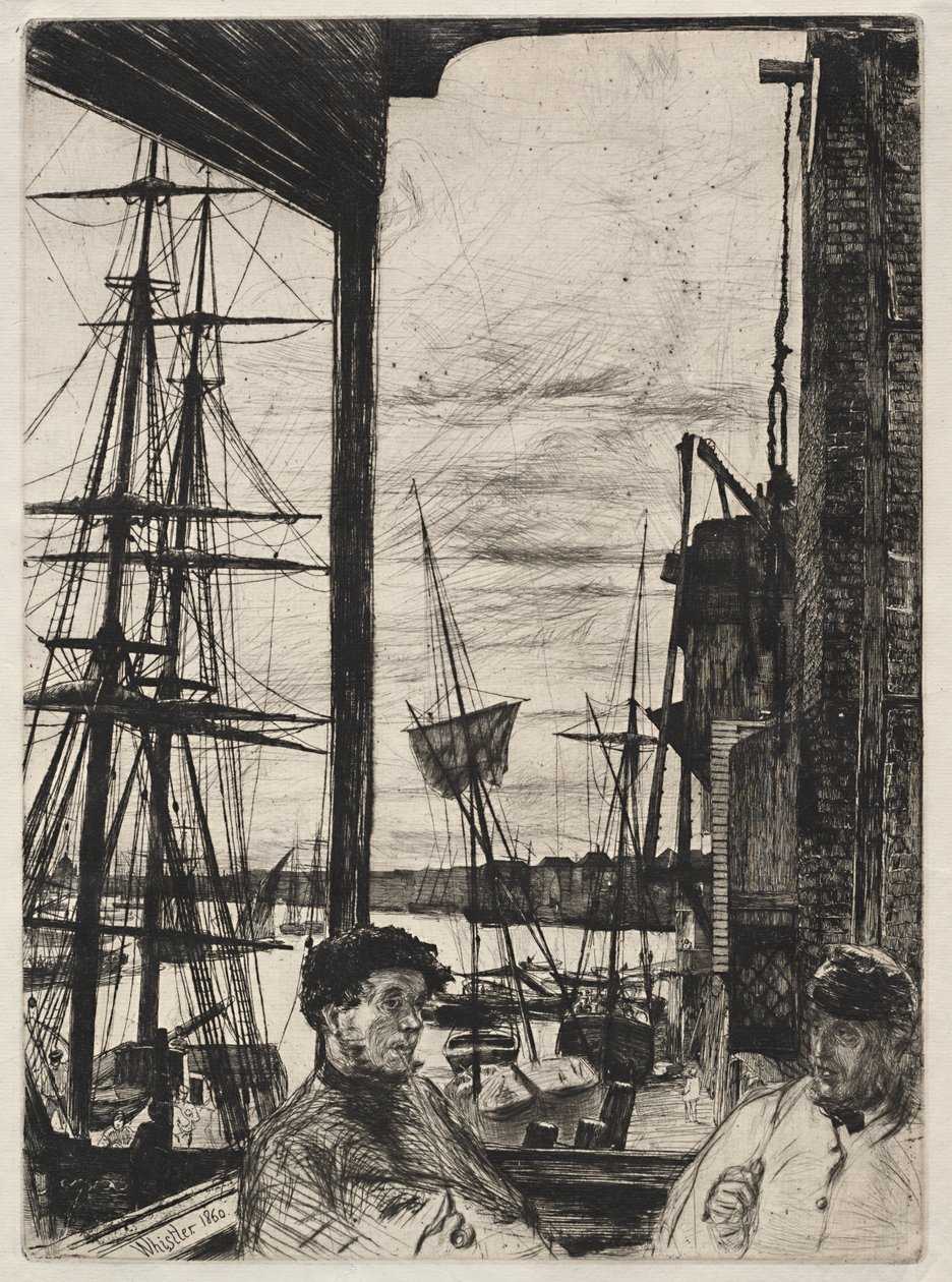 Rotherhithe 作者 詹姆斯·阿博特·麦克尼尔·惠斯勒
