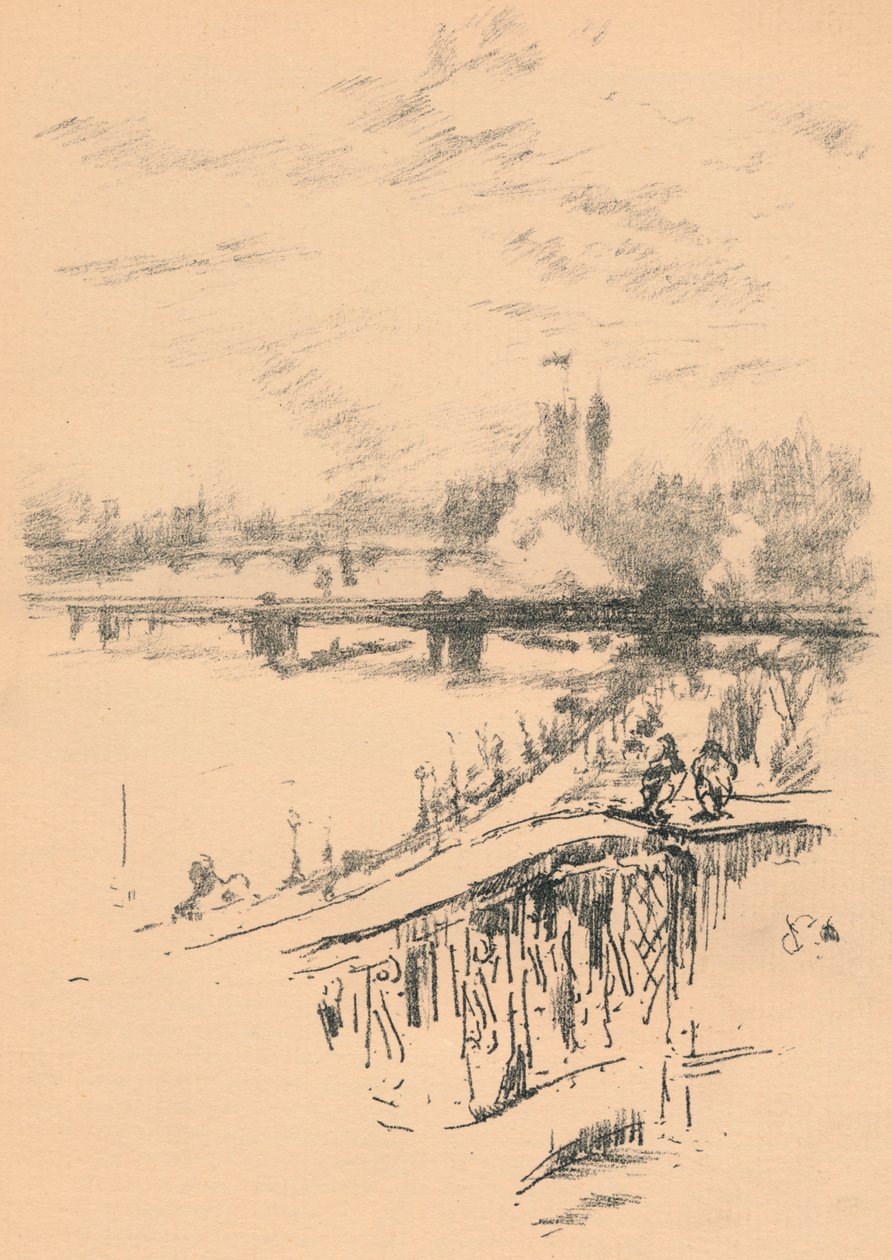 萨沃伊鸽，1896年，1898年 作者 詹姆斯·阿博特·麦克尼尔·惠斯勒
