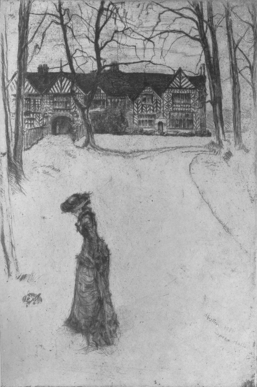 Speke Hall，1870年，1904年 作者 詹姆斯·阿博特·麦克尼尔·惠斯勒