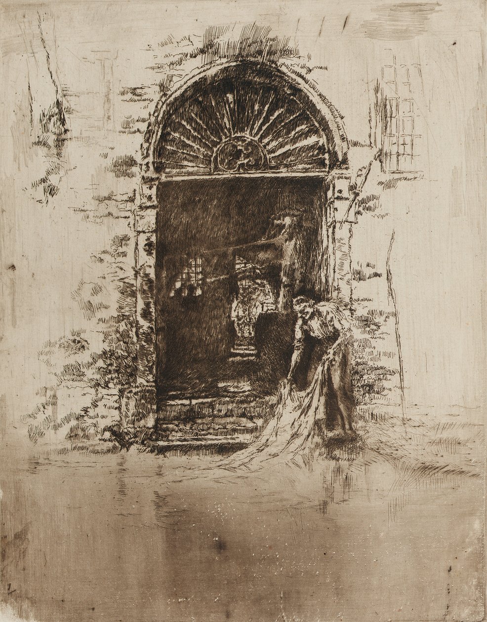 The Dyer, 1879-1880. 作者 詹姆斯·阿博特·麦克尼尔·惠斯勒
