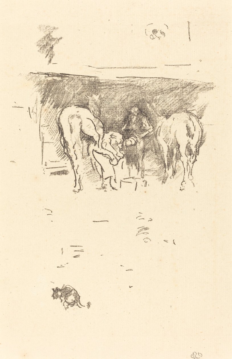 好鞋》，1895年。 作者 詹姆斯·阿博特·麦克尼尔·惠斯勒
