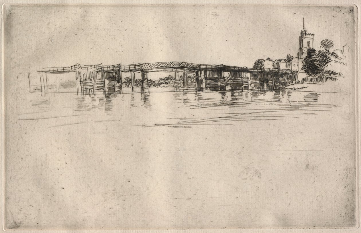 小普特尼（1879）。 作者 詹姆斯·阿博特·麦克尼尔·惠斯勒