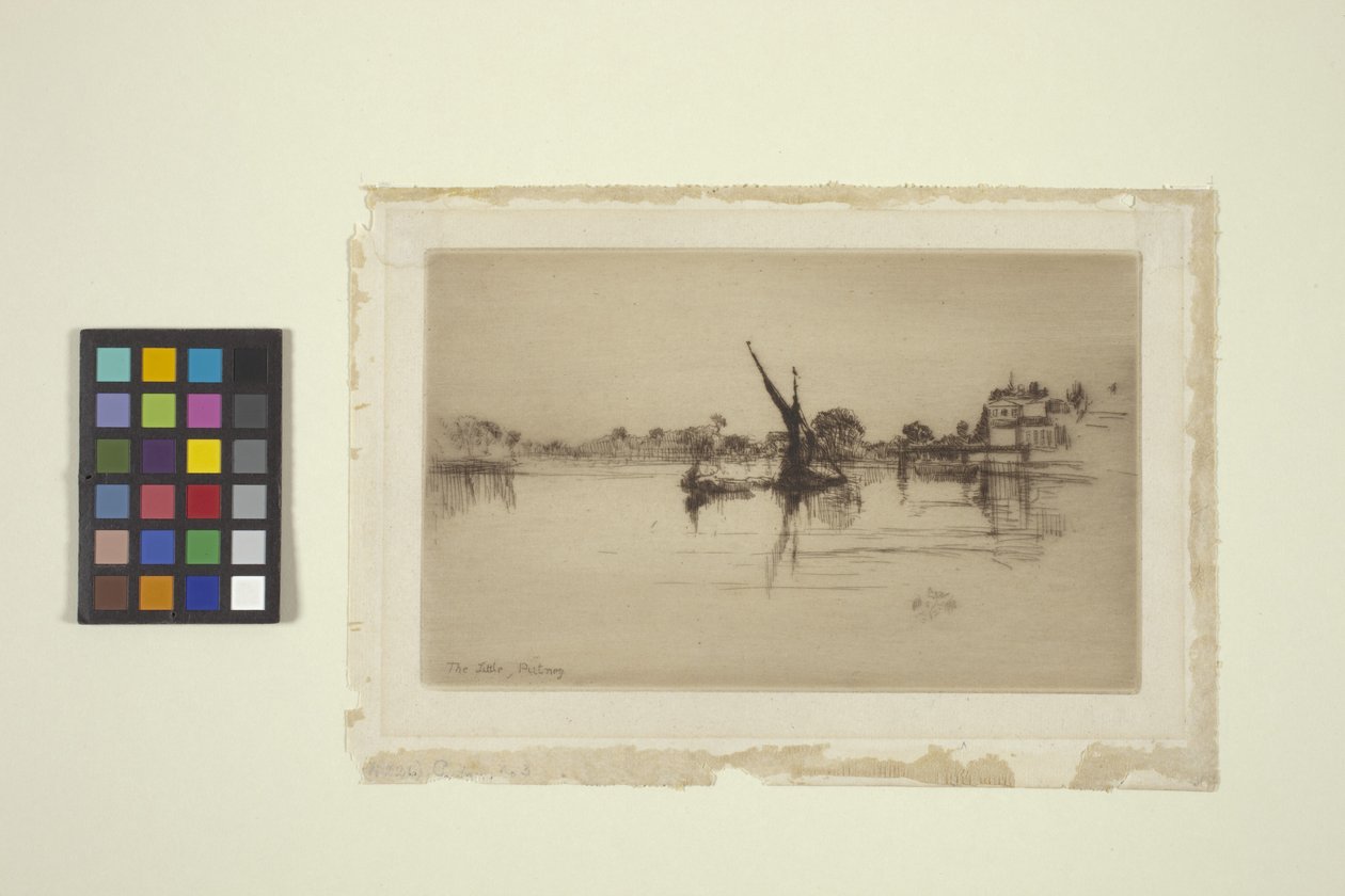 小普特尼，No. 2（蚀刻） 作者 詹姆斯·阿博特·麦克尼尔·惠斯勒