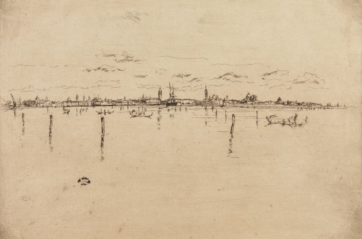 小威尼斯》，1879-1880。 作者 詹姆斯·阿博特·麦克尼尔·惠斯勒