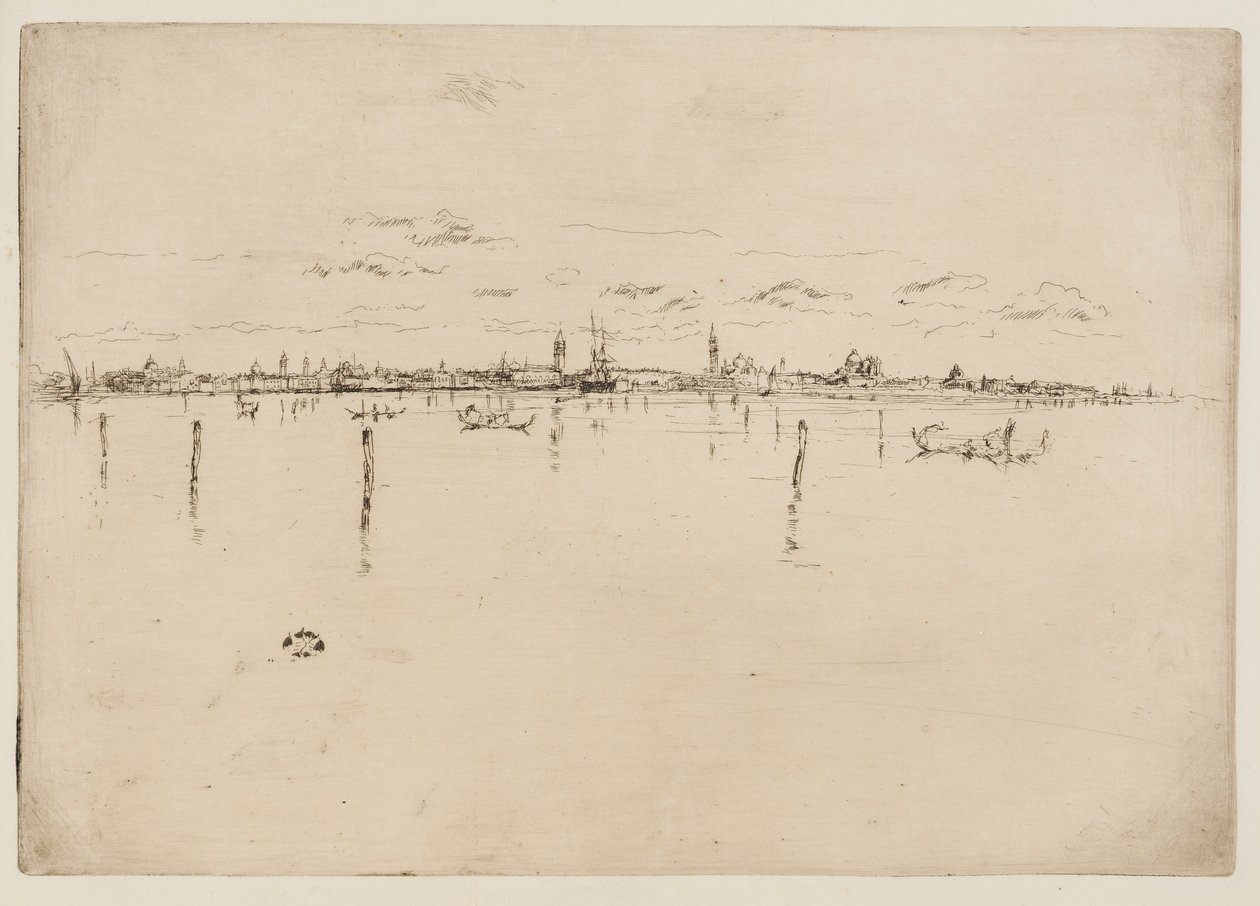 小威尼斯》，1879-1880。 作者 詹姆斯·阿博特·麦克尼尔·惠斯勒