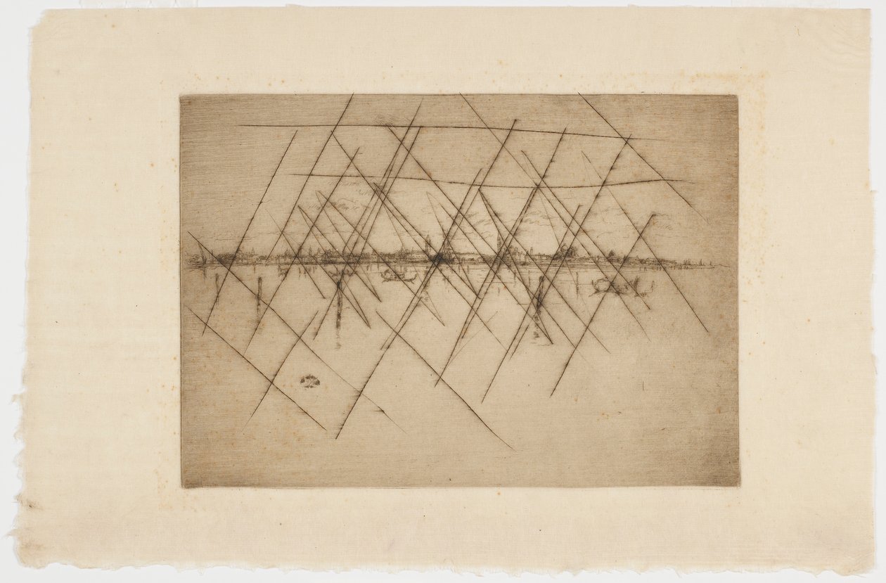 小威尼斯》，1879-1880。 作者 詹姆斯·阿博特·麦克尼尔·惠斯勒