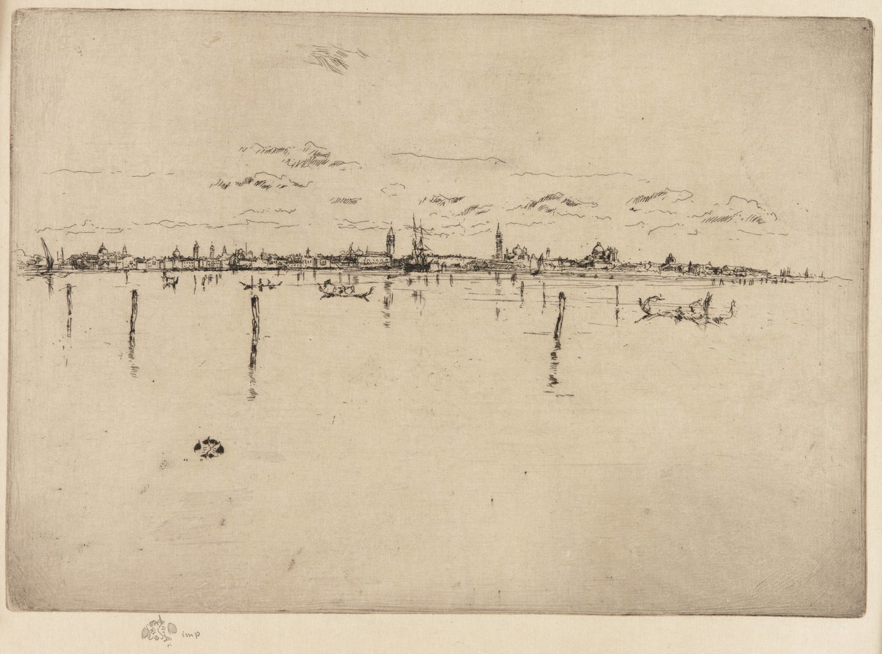 小威尼斯》，1879-1880。 作者 詹姆斯·阿博特·麦克尼尔·惠斯勒