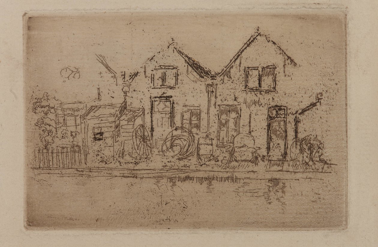 小轮车夫》，1884年。 作者 詹姆斯·阿博特·麦克尼尔·惠斯勒