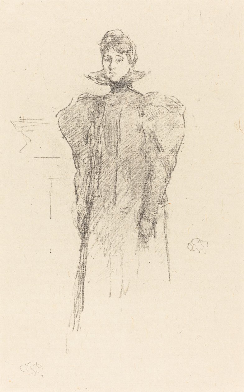 美第奇项圈，1897年。 作者 詹姆斯·阿博特·麦克尼尔·惠斯勒