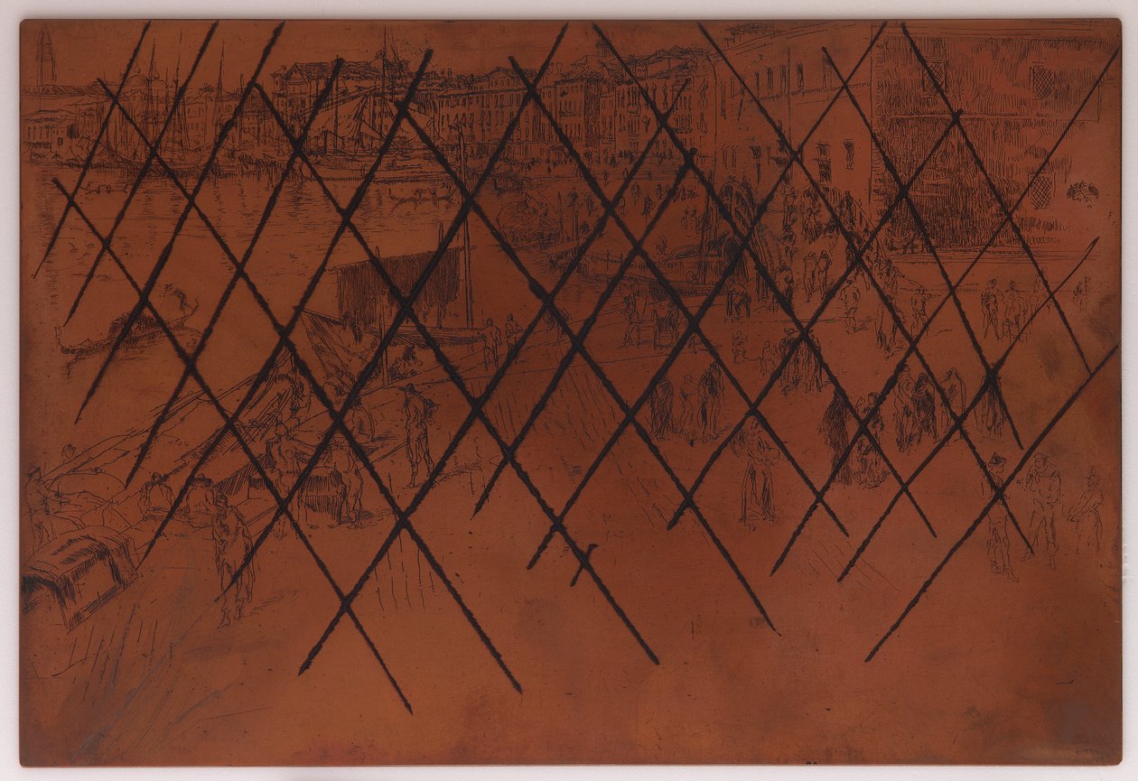 里瓦》，第1期，1879-1880。 作者 詹姆斯·阿博特·麦克尼尔·惠斯勒