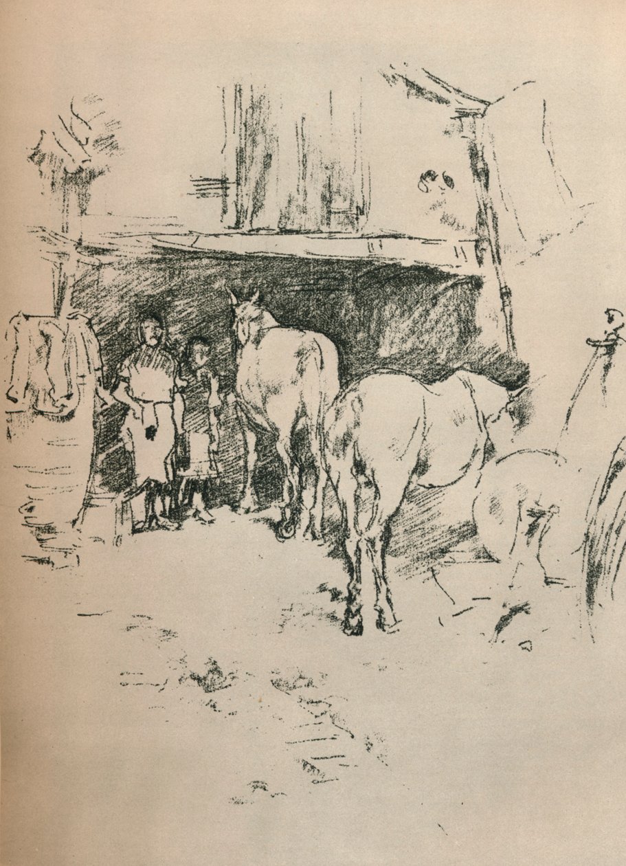 史密斯广场（1895） 作者 詹姆斯·阿博特·麦克尼尔·惠斯勒
