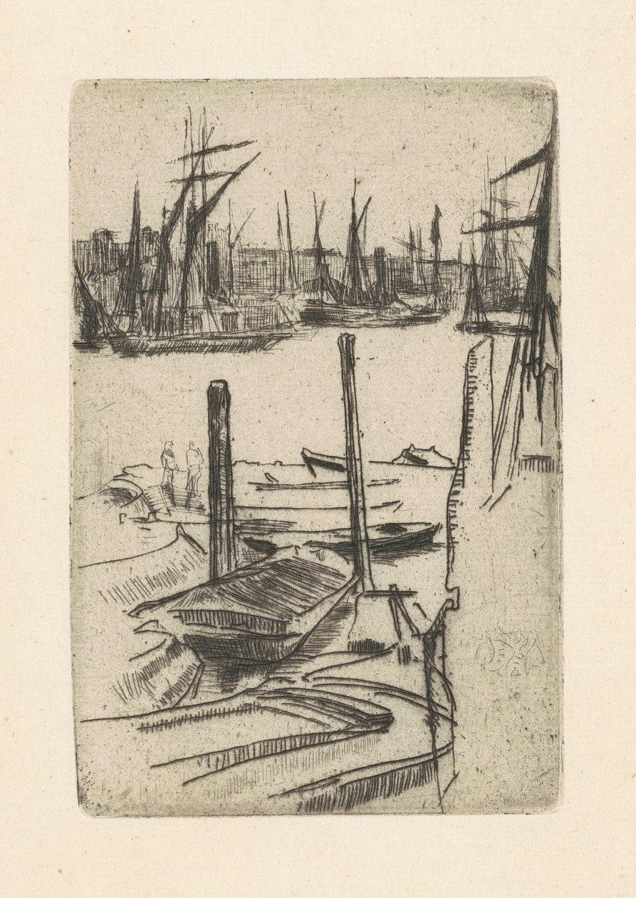 小池，18761878。 作者 詹姆斯·阿博特·麦克尼尔·惠斯勒