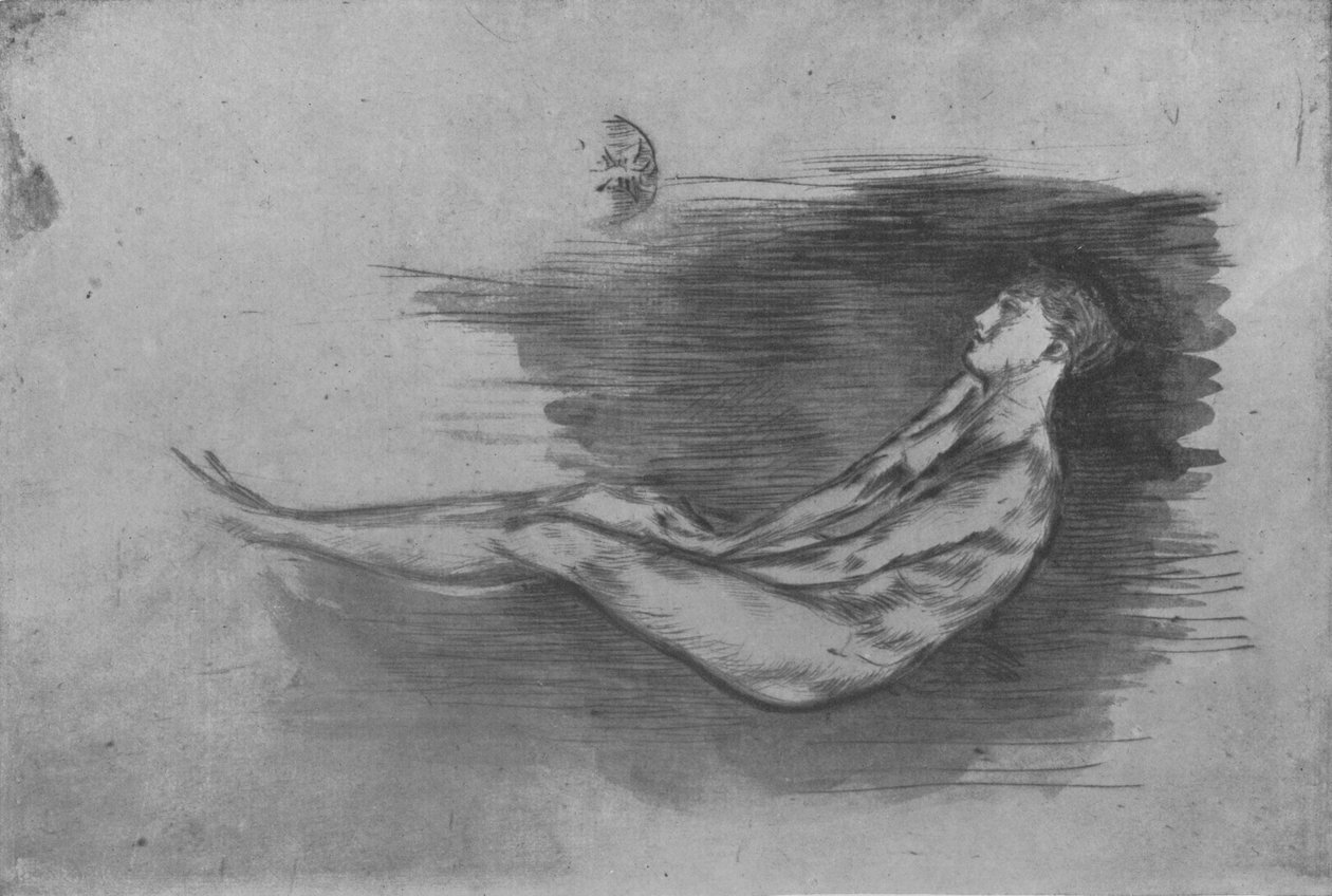 提利（Tillie），1873年，1904年，模特儿 作者 詹姆斯·阿博特·麦克尼尔·惠斯勒