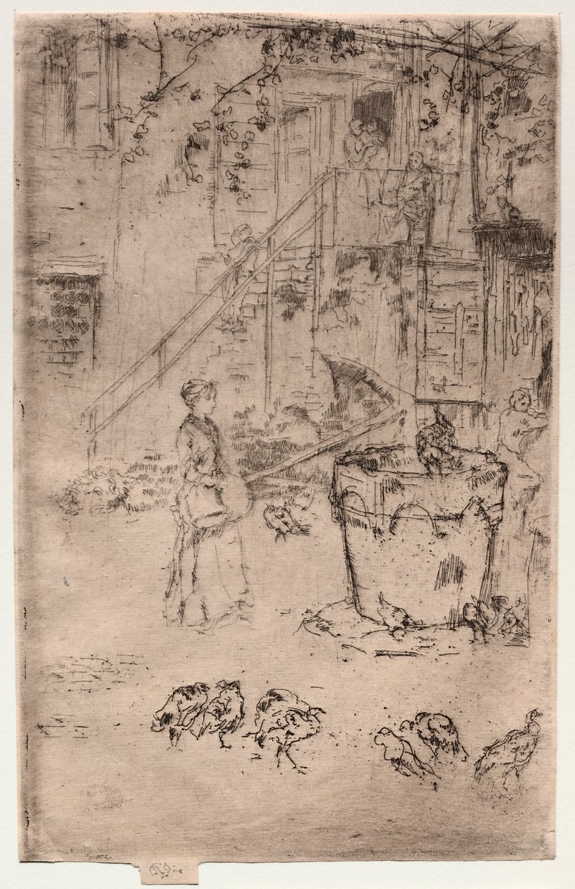 火鸡。 作者 詹姆斯·阿博特·麦克尼尔·惠斯勒