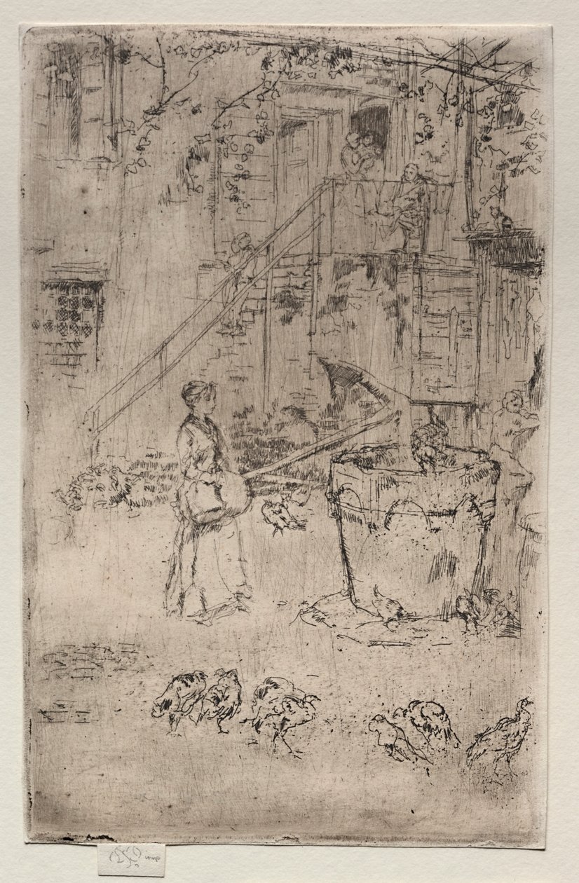 土耳其，1886年。 作者 詹姆斯·阿博特·麦克尼尔·惠斯勒